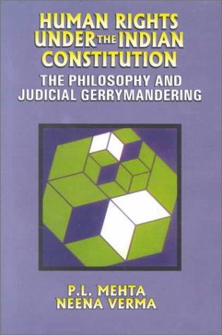 Copertina di Human rights under the Indian constitution