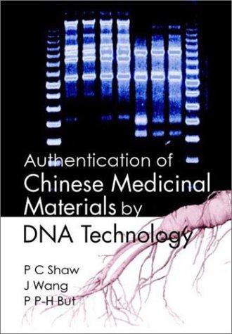 Copertina di Authentication of Chinese medicinal materials by DNA technology