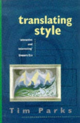 Copertina di Translating Style