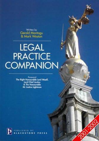 Copertina di Legal Practice Companion, 2001-2002