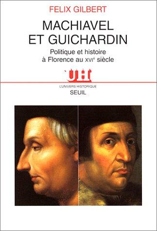 Copertina di Machiavel et Guichardin