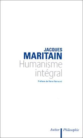Copertina di Humanisme intégral