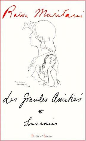 Copertina di Les grandes amitiés
