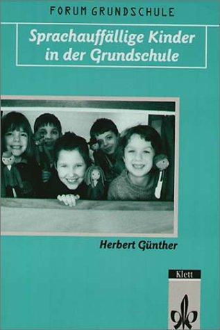 Copertina di Sprachauffällige Kinder in der Grundschule