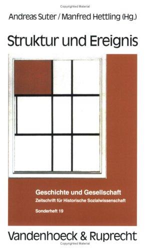 Copertina di STRUKTUR UND EREIGNIS
