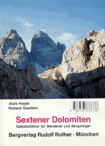 Copertina di Sextener Dolomiten. Gebietsführer für Wanderer und Bergsteiger.