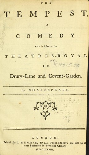 Copertina di The Tempest