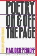 Copertina di Poetry on & off the page