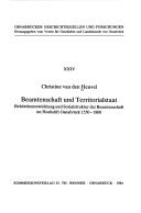 Copertina di Beamtenschaft und Territorialstaat