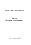 Copertina di Saggi sull'età colombiana