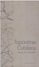Copertina di Toponímia catalana