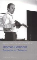 Copertina di Thomas Bernhard