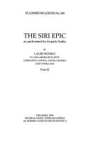 Copertina di The Siri epic