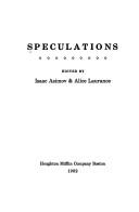 Copertina di Speculations