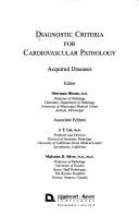 Copertina di Diagnostic criteria for cardiovascular pathology
