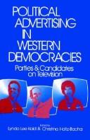 Copertina di Political advertising in Western democracies