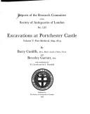 Copertina di Excavations at Portchester Castle