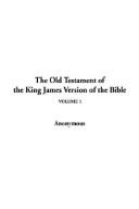 Copertina di The Old Testament of the King James Version of the Bible