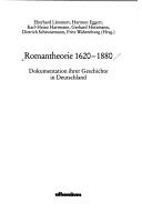 Copertina di Romantheorie 1620-1880