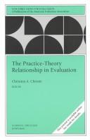 Copertina di The Practice-Theory Relationship in Evaluation