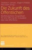 Copertina di Die Zukunft des Öffentlichen