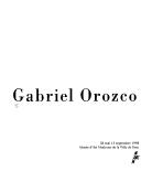 Copertina di Gabriel Orozco