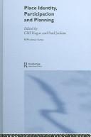 Copertina di Place identity, planning and participation
