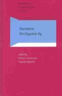 Copertina di Narratives we organize by
