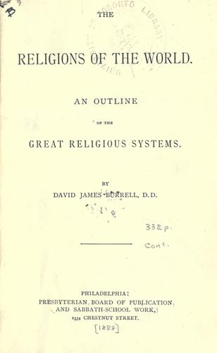 Copertina di The religions of the world