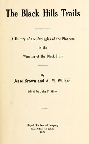 Copertina di The Black Hills trails