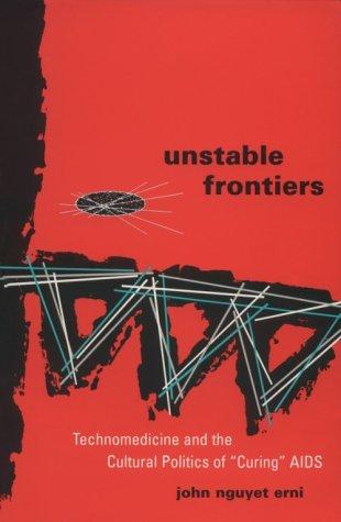 Copertina di Unstable frontiers
