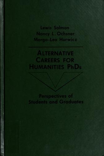 Copertina di Alternative careers for humanities PhDs