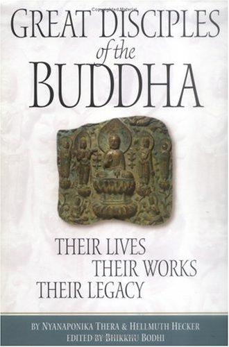 Copertina di Great disciples of the Buddha