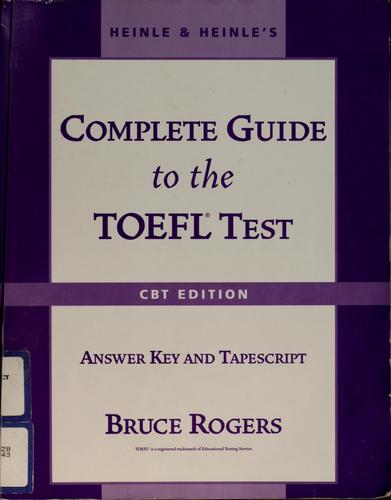 Copertina di Heinle & Heinle's complete guide to the TOEFL test