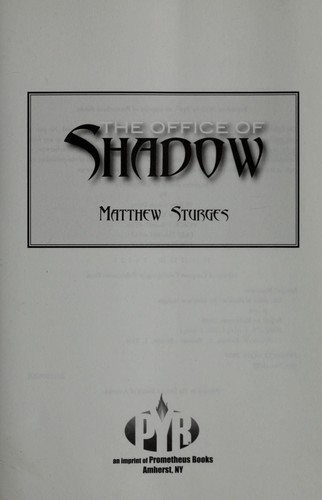 Copertina di The office of shadow