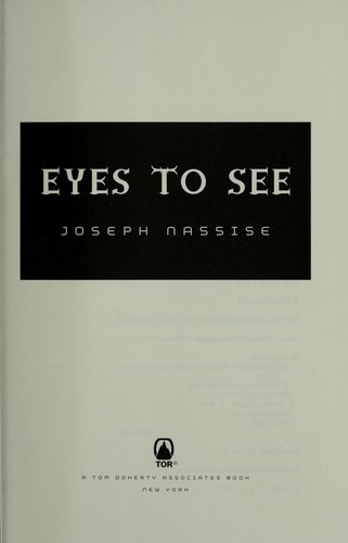 Copertina di Eyes to see