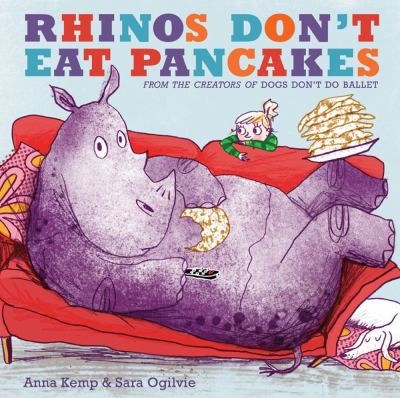Copertina di Rhinos Dont Eat Pancakes