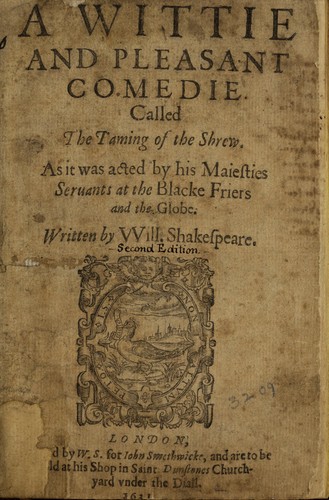 Copertina di The Taming of the Shrew