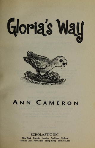 Copertina di Gloria's way