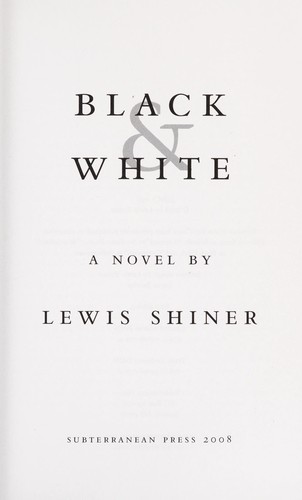 Copertina di Black & white