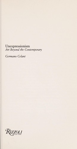 Copertina di Un-Expressionism