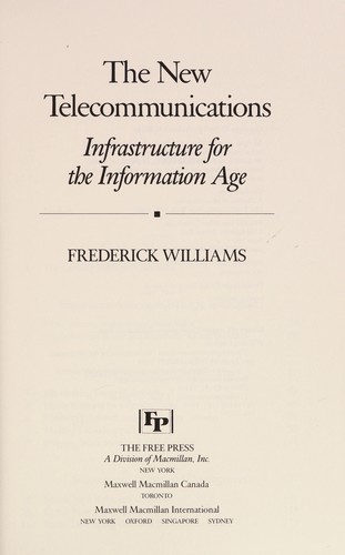 Copertina di The new telecommunications