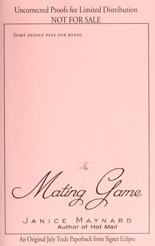 Copertina di Mating game