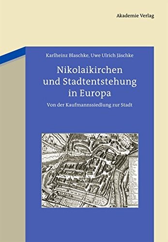 Copertina di Nikolaikirchen und Stadtentstehung in Europa (German Edition)
