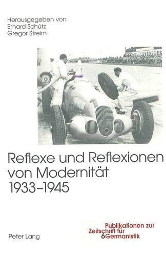 Copertina di Reflexe und Reflexionen von Modernität 1933-1945