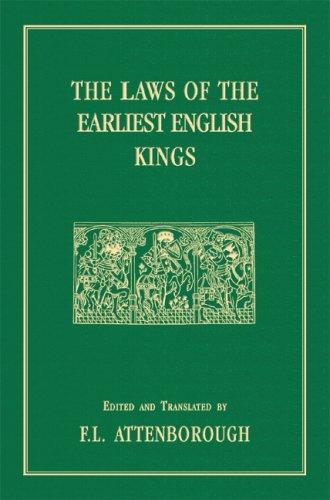 Copertina di The Laws Of The Earliest English Kings
