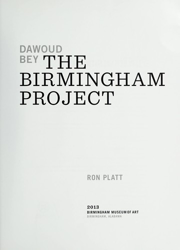 Copertina di Dawoud Bey