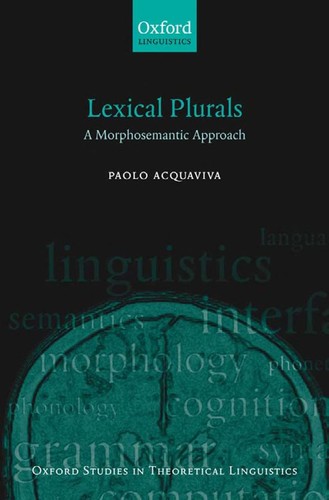 Copertina di Lexical plurals