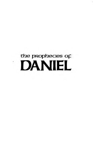 Copertina di The prophecies of Daniel