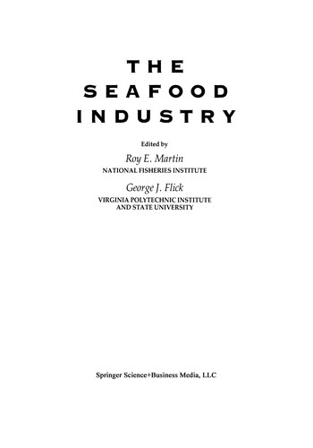 Copertina di The Seafood Industry
